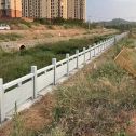 六安 白麻河道栏杆效果展示图