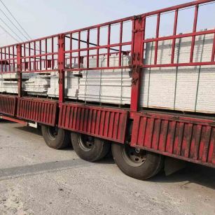 六安 白麻荔枝面外墙干挂，工厂装车日常