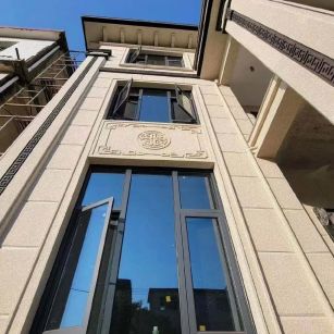 六安 黄金麻荔枝面别墅外墙干挂效果展示