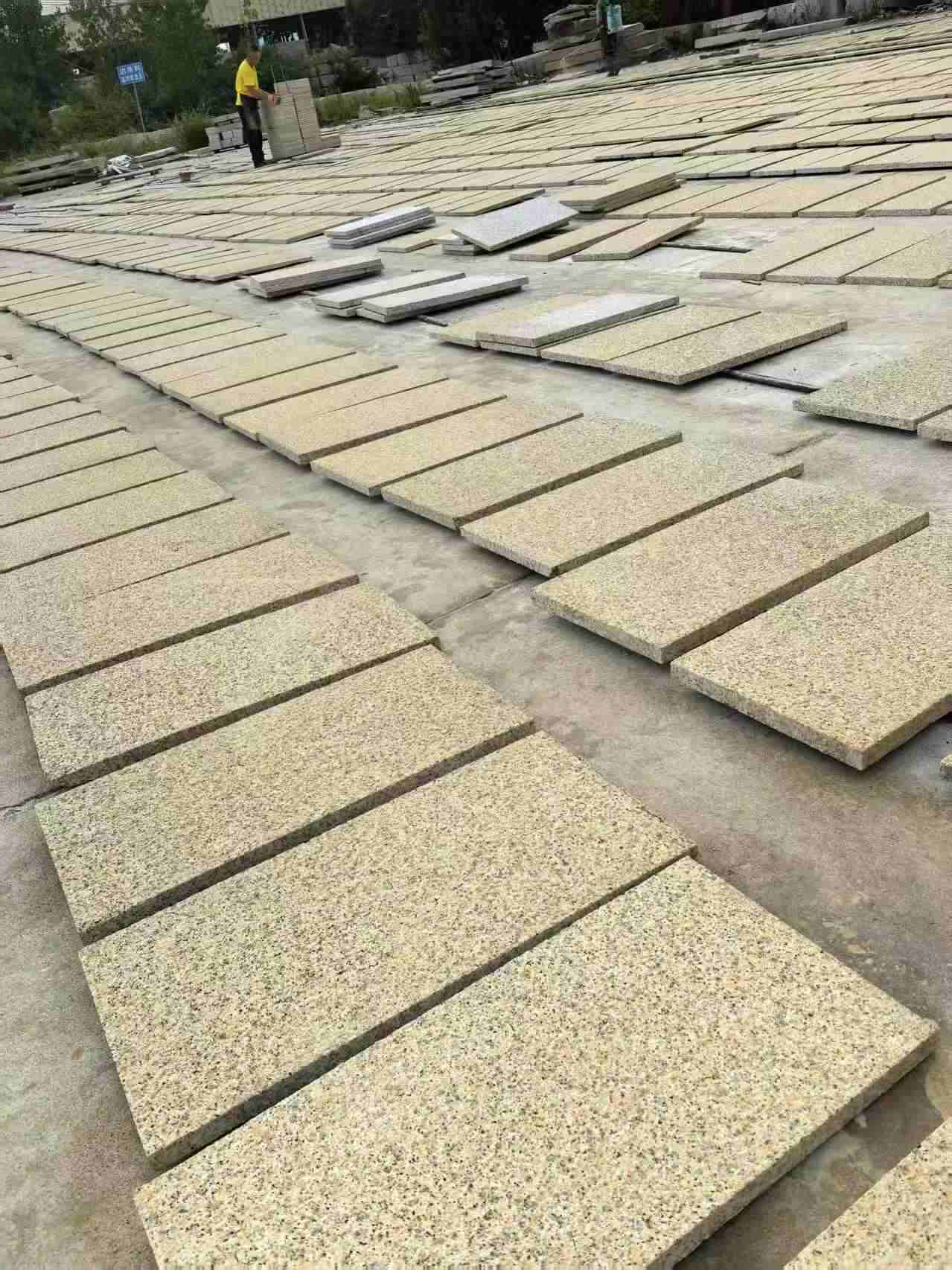 六安 黄金麻荔枝地铺石面排板