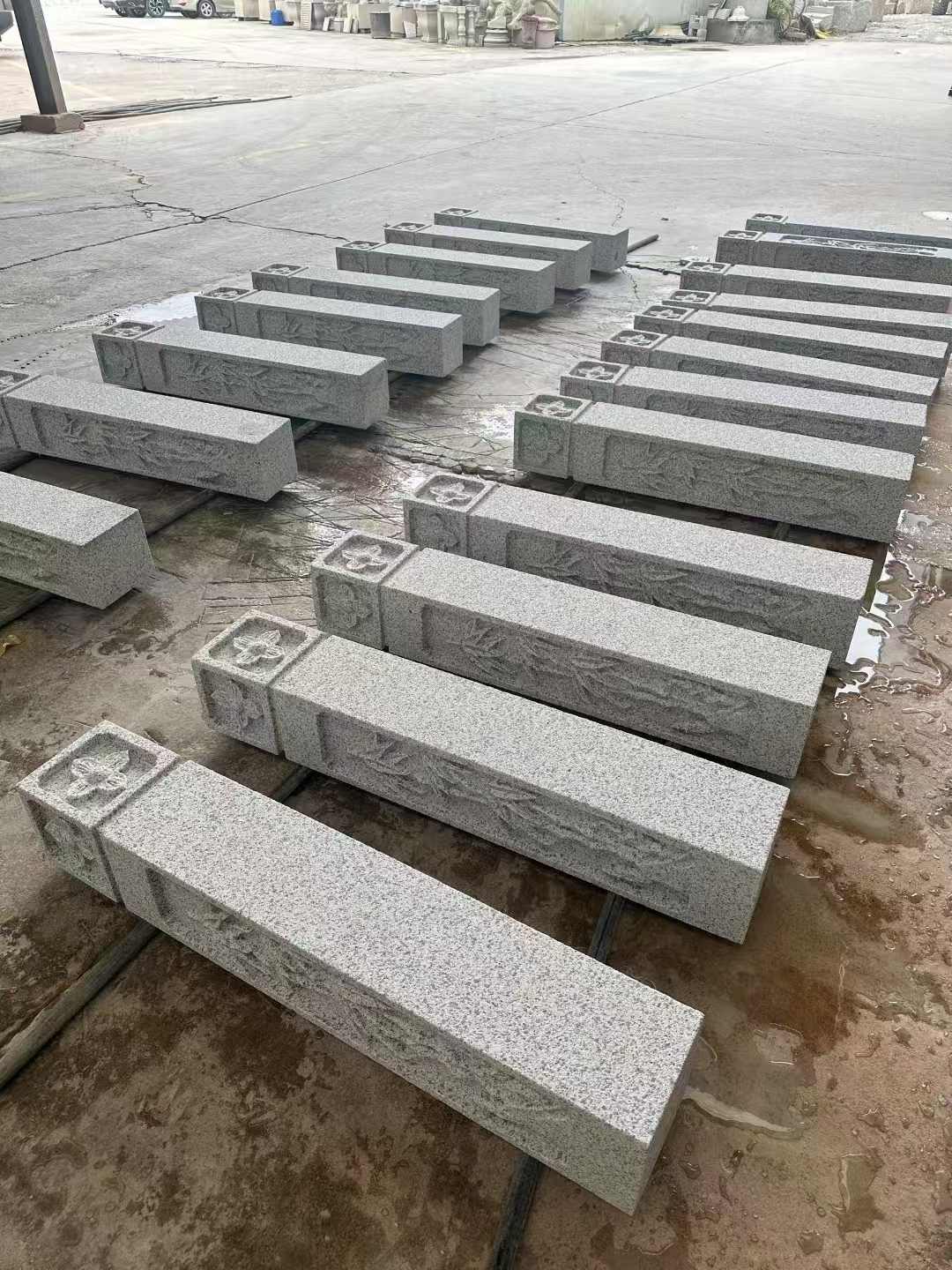 六安 白麻方柱雕花防水