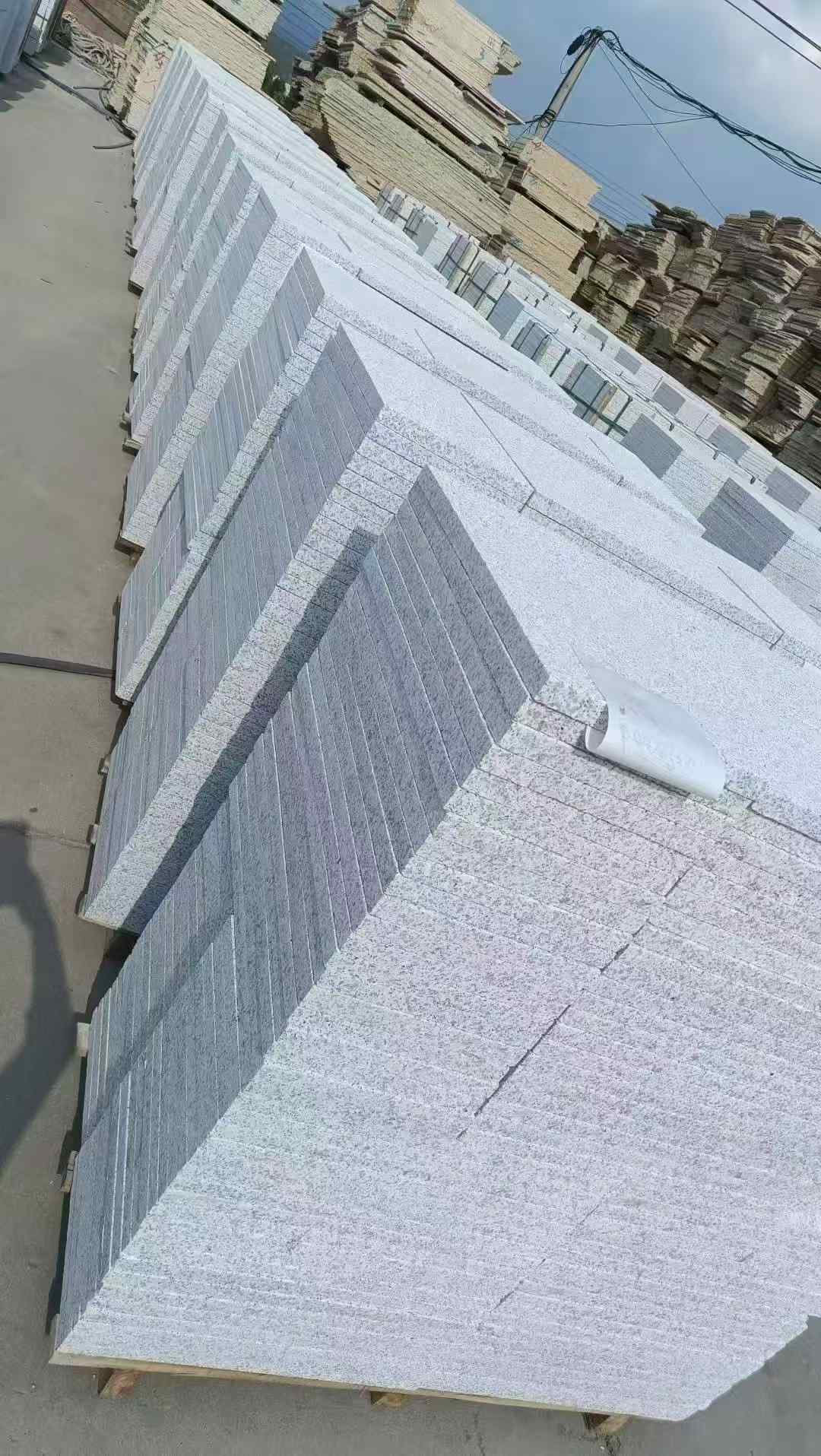 六安 白麻荔枝面花岗岩地铺石