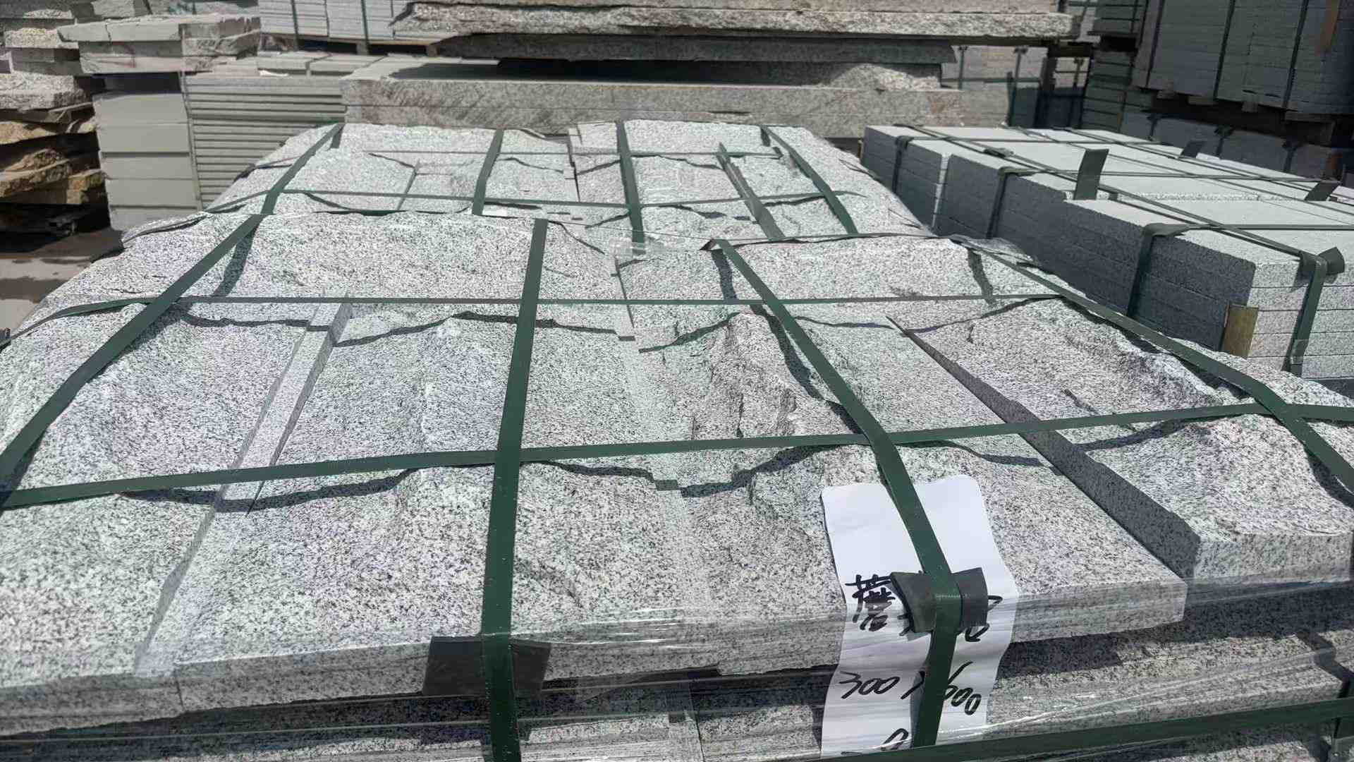 六安 芝麻白蘑菇石成品